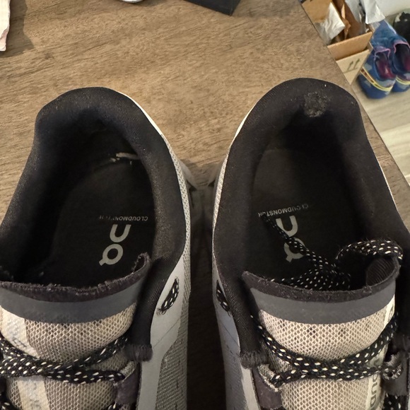 On Cloud Running Cloudmonster Sneakers - Men’s size 10 - Grey and White - Picture 13 of 16